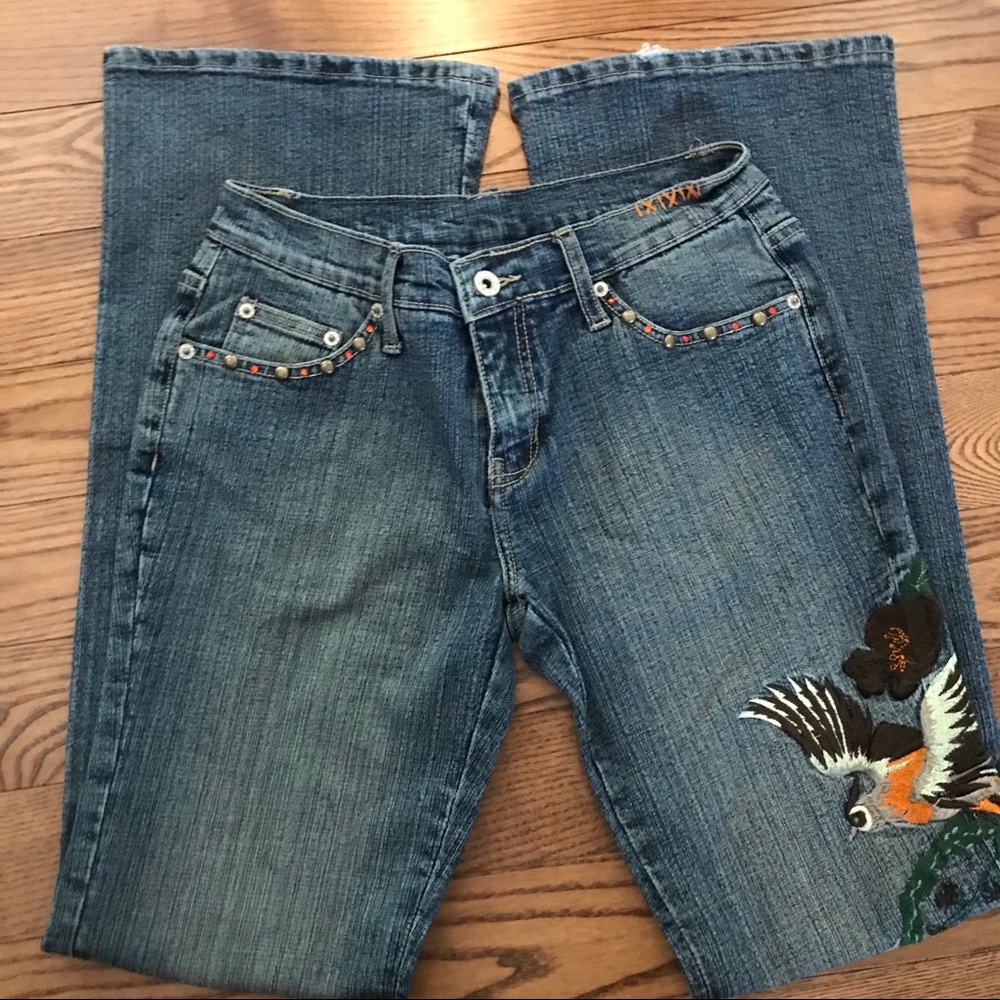 Embroidered Jeans